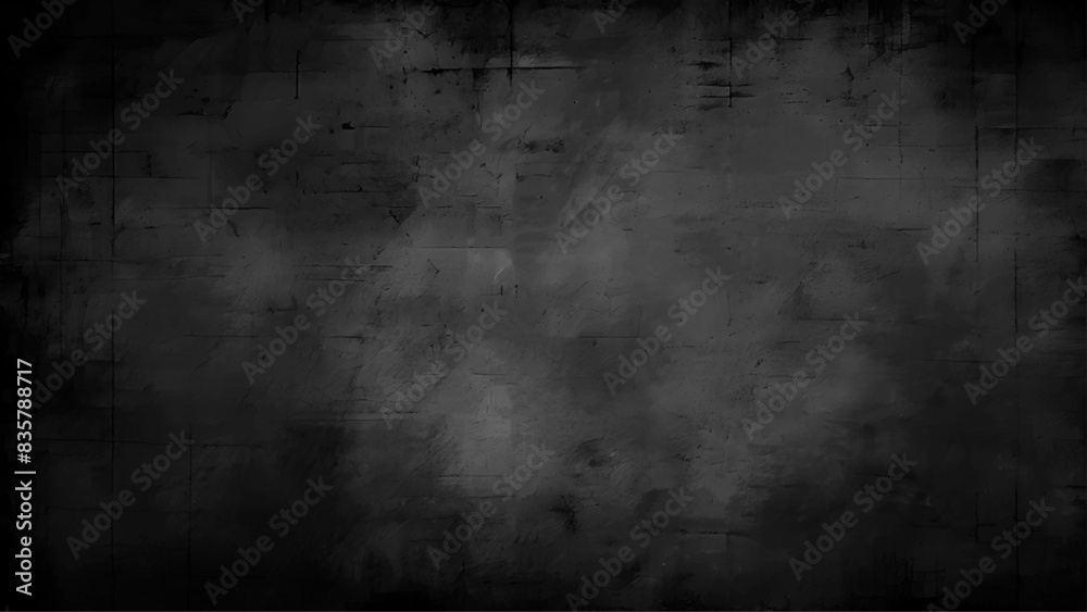 Vector illustration of old black background. Dark stone vector texture background. Grunge abstract monochrome backdrop. Vector illustration of old black background. Dark stone vector texture background. Grunge abstract monochrome backdrop.