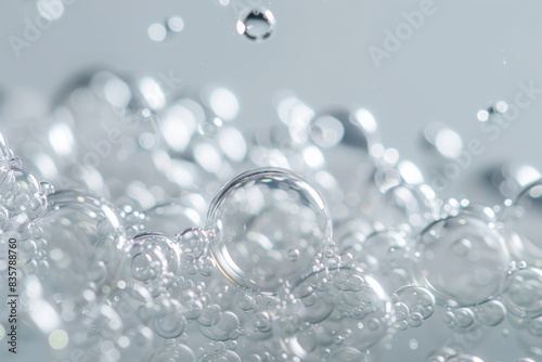 Wallpaper Mural Full frame of the textures formed by the soap bubbles Torontodigital.ca