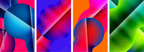 Abstract colors. Abstract backgrounds for wallpaper, business card, cover, poster, banner, brochure, header, website