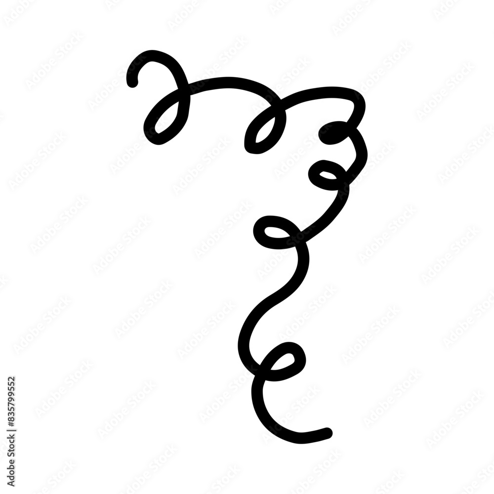 Line Art Hand Drawn Divider Border Line Art Hand Drawn Divider Border