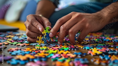 Assembling the Puzzle on the Table