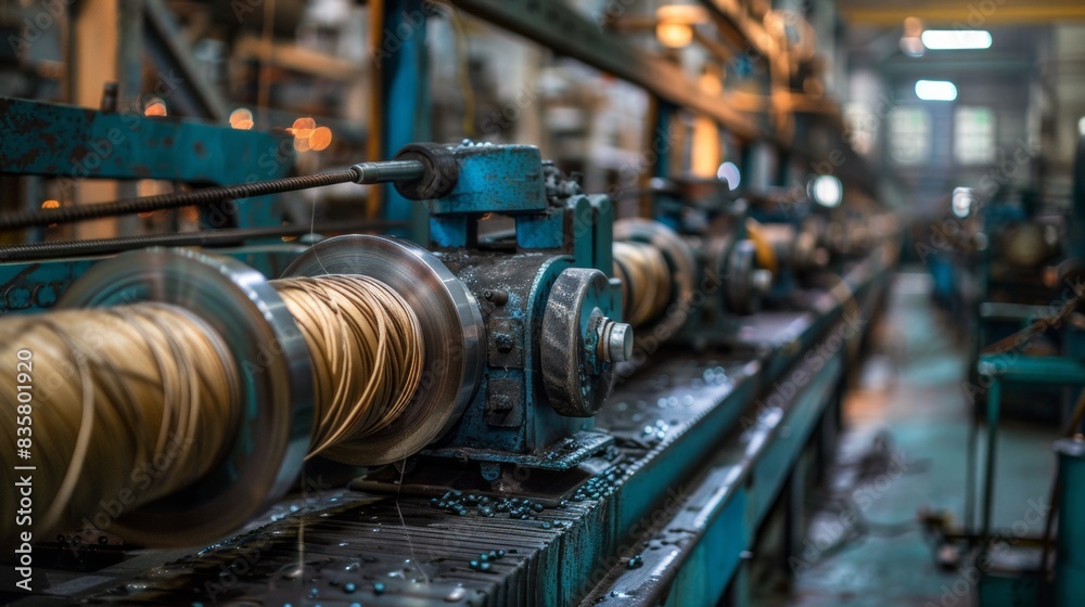 Automatic Machines in Factory Automatic Machines in Factory