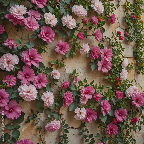 pink flowers in a pot