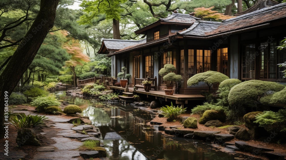 Fototapeta premium japanese garden