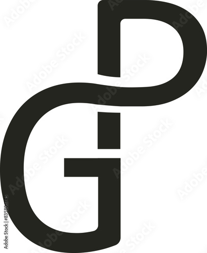 GP logo: A dynamic fusion of G and P letters in a contemporary style, embodying elegance and forward-thinking. Its simplicity ensures versatility and instant brand recognition.