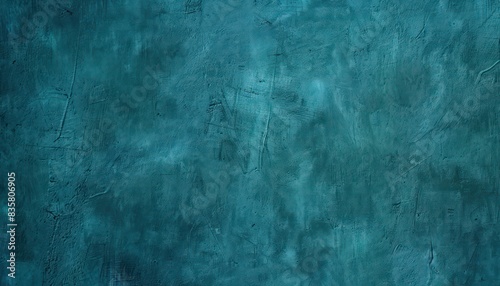 Artistic Teal Wall Background Texture