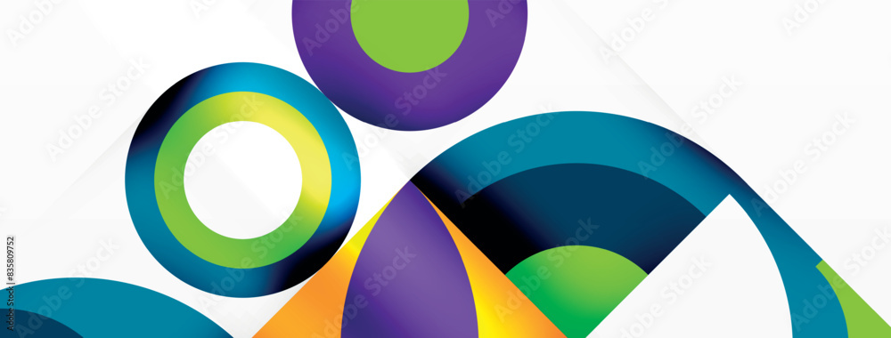 Circles and petals. Geometric beautiful abstract minimal template for Wallpaper, Banner, Background, Card, Book Illustration, landing page Circles and petals. Geometric beautiful abstract minimal template for Wallpaper, Banner, Background, Card, Book Illustration, landing page