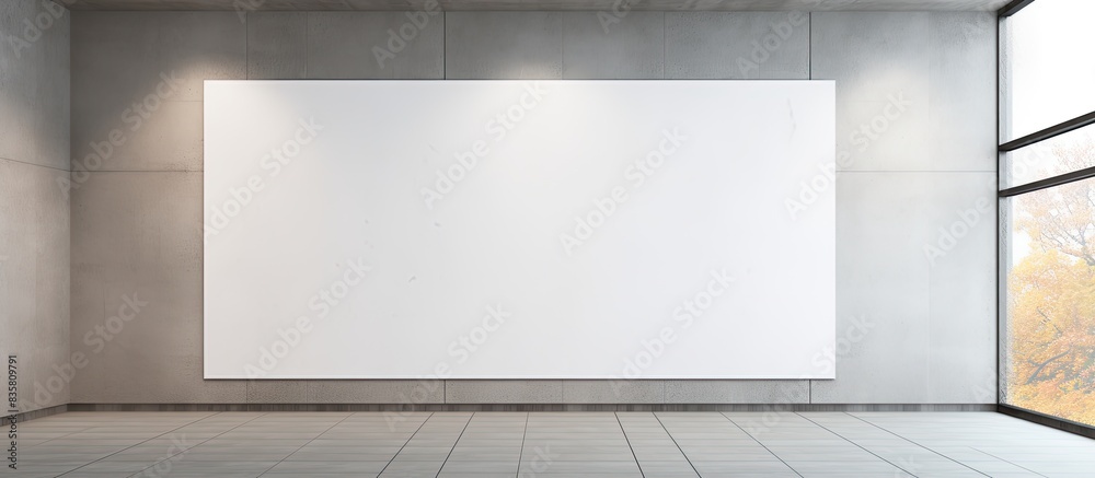 A trio of empty white art frames, set against a pristine white wall with soft lighting, creating a minimalistic look for a copy space image. A trio of empty white art frames, set against a pristine white wall with soft lighting, creating a minimalistic look for a copy space image.