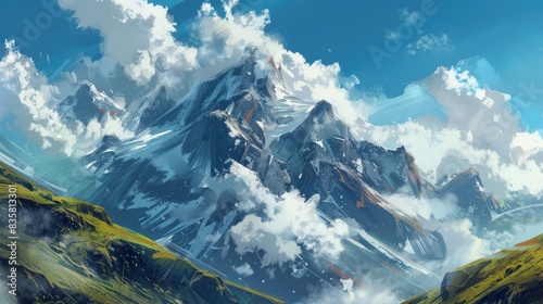 Mountain Clouds photo