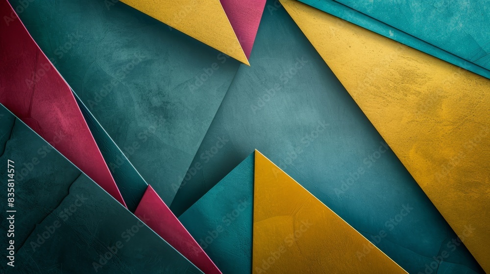 Fototapeta premium The Colorful Geometric Pattern