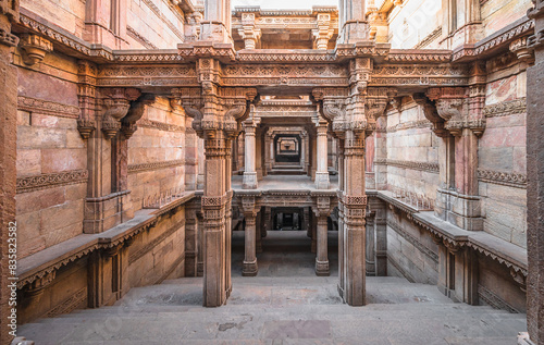 Adalaj Stepwell or Rudabai Stepwell is a stepwell located in the small town of Adalaj, close to Gandhinagar city in the Indian state of Gujarat, India.