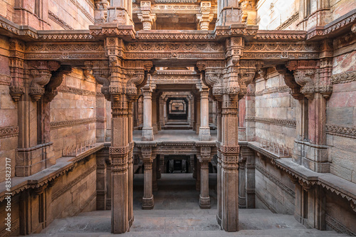 Adalaj Stepwell or Rudabai Stepwell is a stepwell located in the small town of Adalaj, close to Gandhinagar city in the Indian state of Gujarat, India.