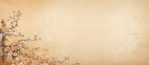 Classic white paper texture background with copy space image.