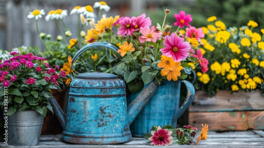 Gardening with Colorful Flowers Gardening with Colorful Flowers