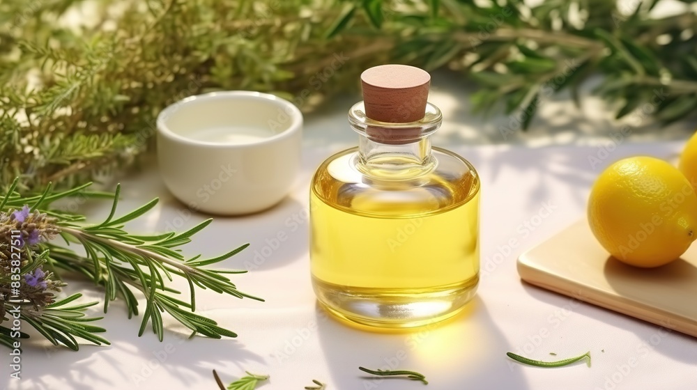 olive oil and rosemary olive oil and rosemary