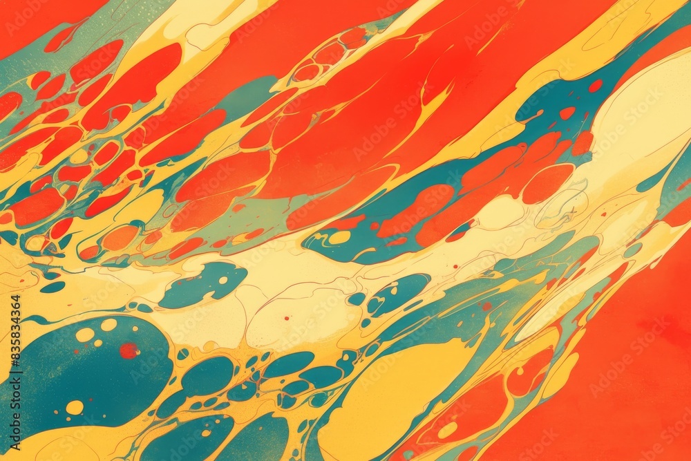 Artistic abstract backgrounds for digital art