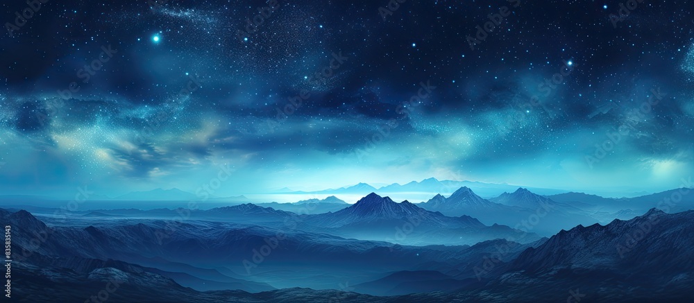 Fototapeta premium Stunning nature scenery photo with attractive colors and copy space image.