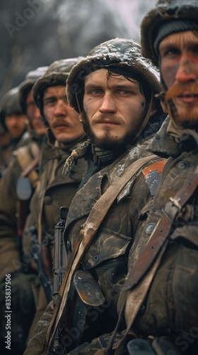 soviet soldiers in winter gear