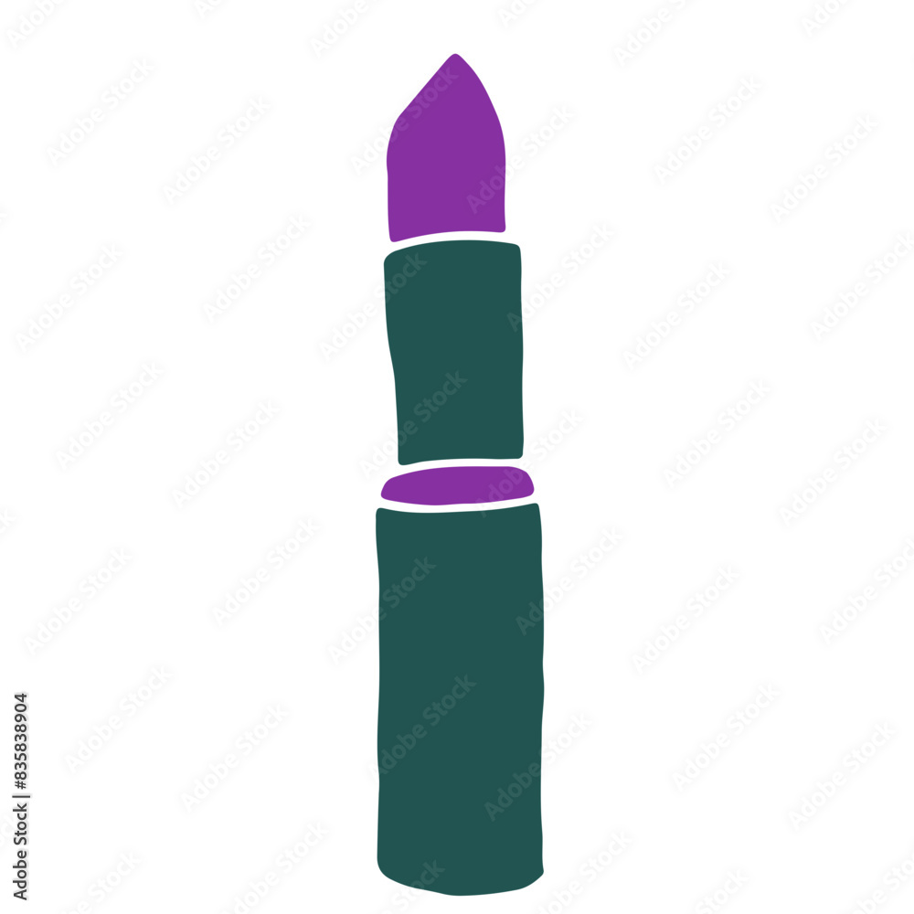 Lipstick Hand Drawn abstract Vector Lipstick Hand Drawn abstract Vector