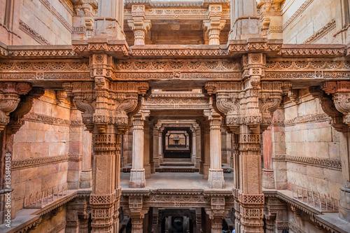 Adalaj Stepwell or Rudabai Stepwell is a stepwell located in the small town of Adalaj, close to Gandhinagar city in the Indian state of Gujarat, India.