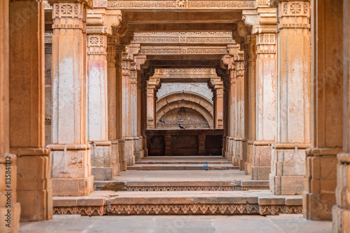 Adalaj Stepwell or Rudabai Stepwell is a stepwell located in the small town of Adalaj, close to Gandhinagar city in the Indian state of Gujarat, India.