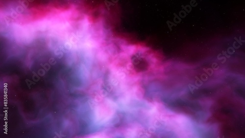 Universe filled with stars, nebula and galaxy
