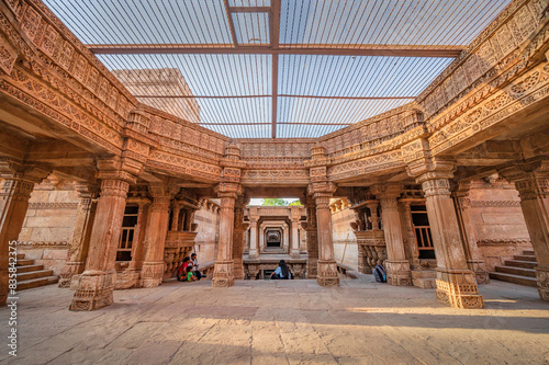 Adalaj Stepwell or Rudabai Stepwell is a stepwell located in the small town of Adalaj, close to Gandhinagar city in the Indian state of Gujarat, India.