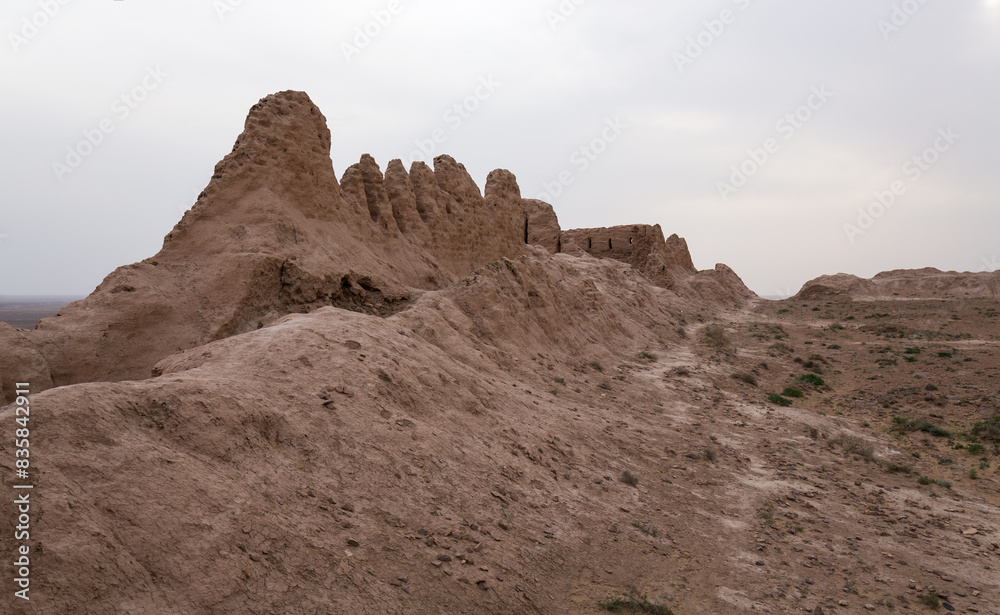 Ruins of ancient Ayaz-Kala Fortress Ruins of ancient Ayaz-Kala Fortress