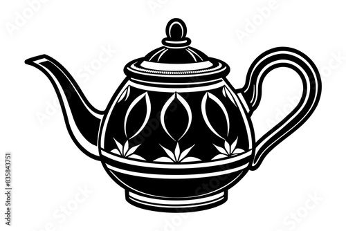 coffee cup set silhouette vector illustration