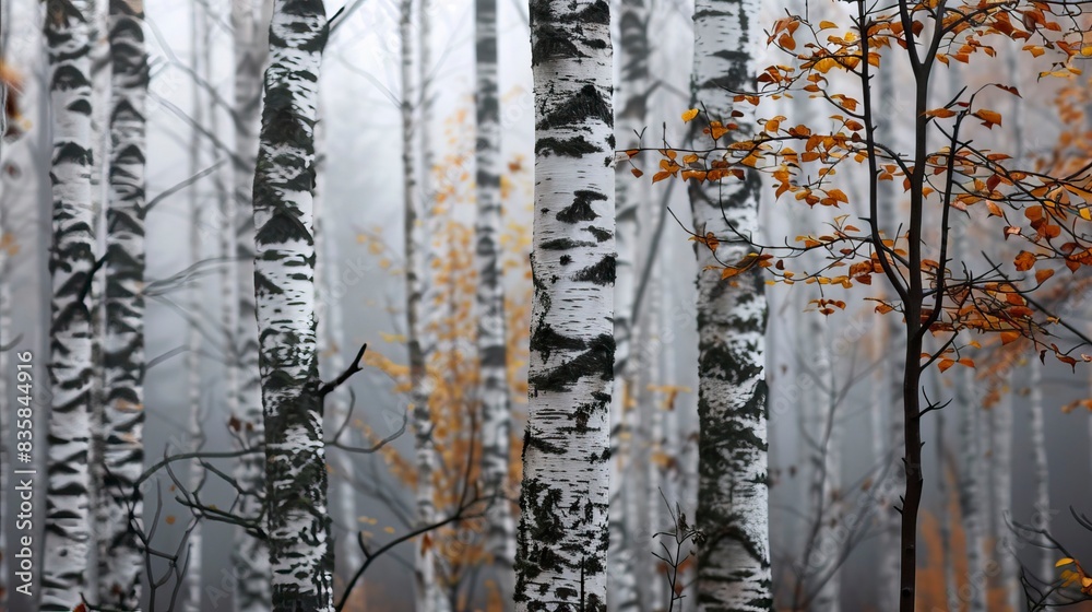 Fototapeta premium Birch Grove,birtch