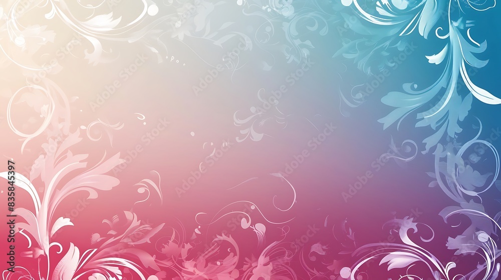 Beautiful wallpaper with gradient background, elegant borders, and an empty center for text copy. Beautiful wallpaper with gradient background, elegant borders, and an empty center for text copy.