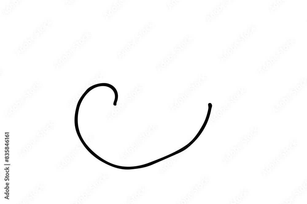 Obraz premium doodle line art abstract 