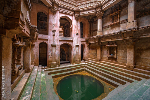 Adalaj Stepwell or Rudabai Stepwell is a stepwell located in the small town of Adalaj, close to Gandhinagar city in the Indian state of Gujarat, India.