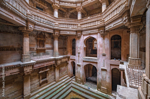 Adalaj Stepwell or Rudabai Stepwell is a stepwell located in the small town of Adalaj, close to Gandhinagar city in the Indian state of Gujarat, India.