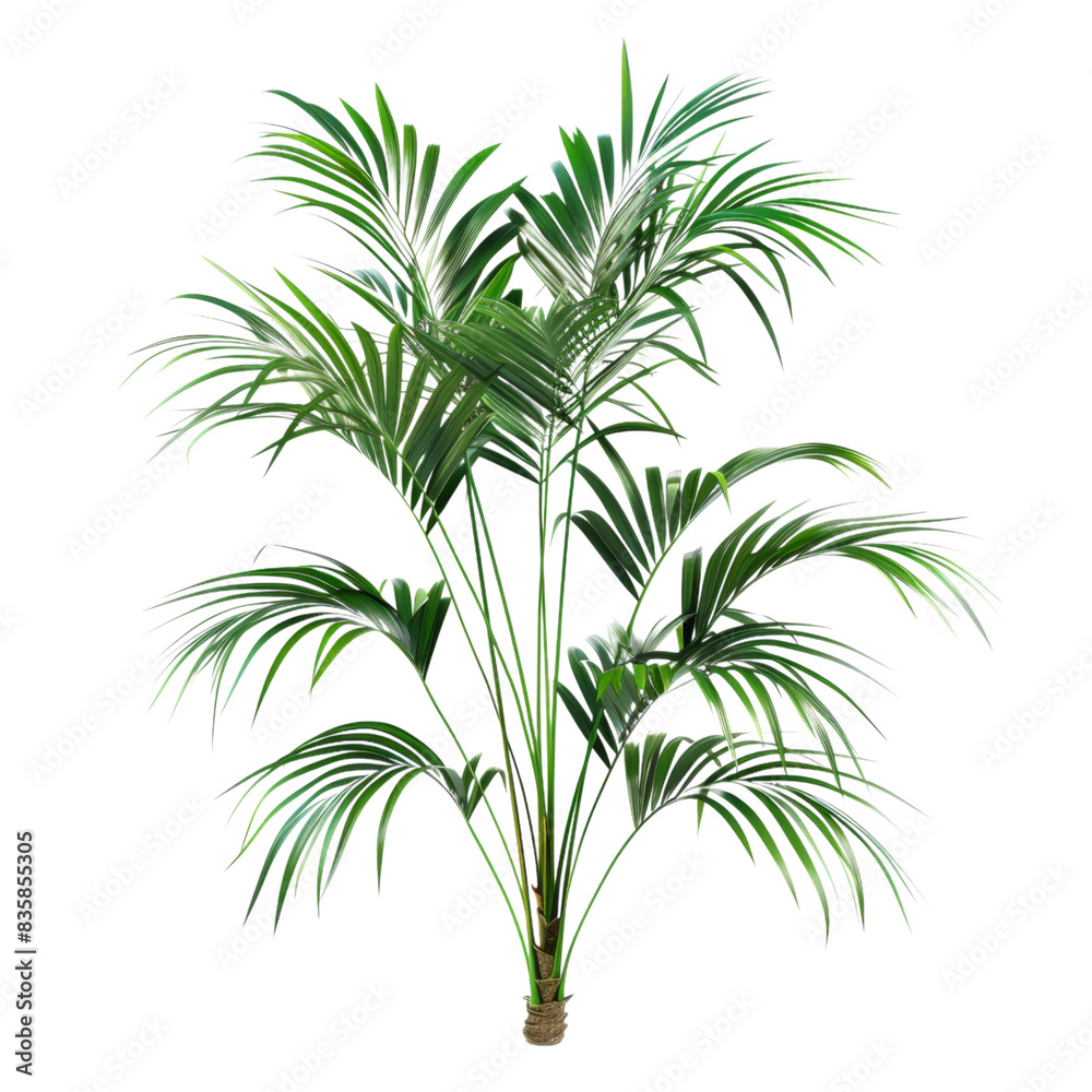 Kentia Palm isolated on transparent background, perfect for terrariums, vertical gardens, exotic plant collections, interior decor, and botanical art Kentia Palm isolated on transparent background, perfect for terrariums, vertical gardens, exotic plant collections, interior decor, and botanical art