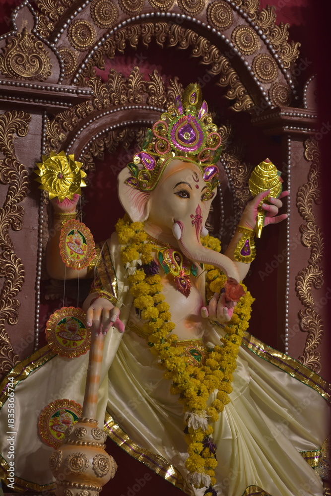 Fototapeta premium Bengali Durga Pooja, Kolkata West Bengal