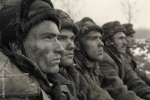 soviet soldiers in winter gear