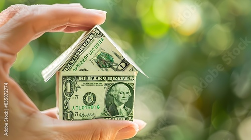 House Made of Dollar Bills ...