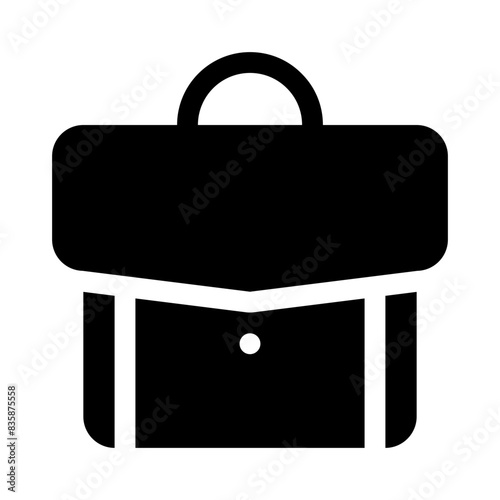 briefcase glyph icon