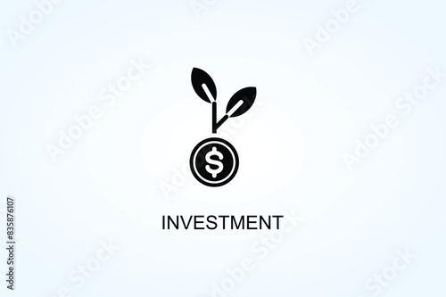 Investment Vector  Or Logo Sign Symbol Illustration