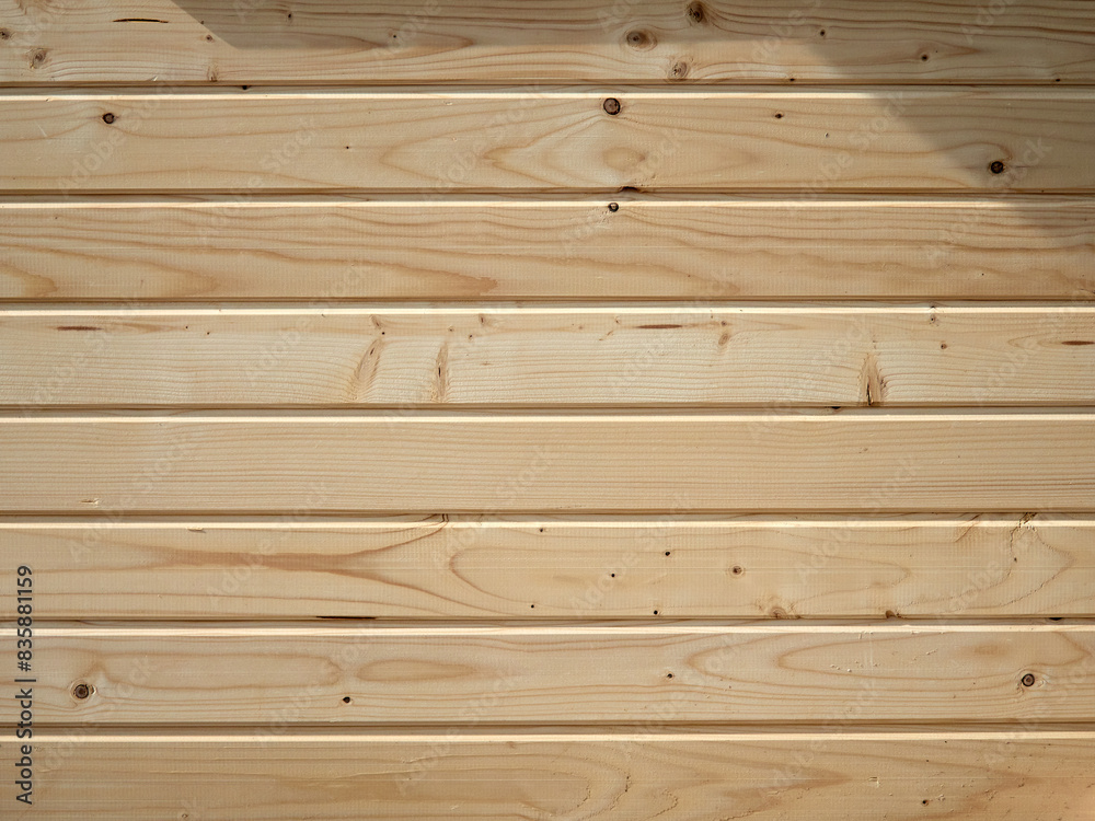 Fototapeta premium Background or texture of horizontal wooden planks