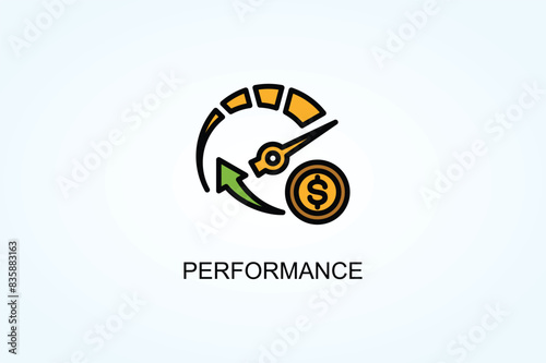 Performance Vector  Or Logo Sign Symbol Illustration