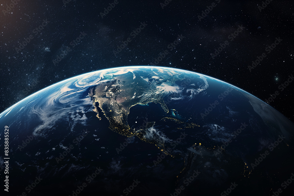 Obraz premium earth in space