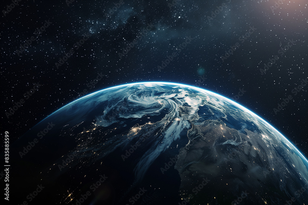 Obraz premium earth in space