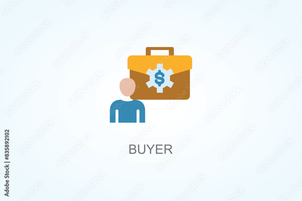 Buyer Vector Or Logo Sign Symbol Illustration Buyer Vector Or Logo Sign Symbol Illustration