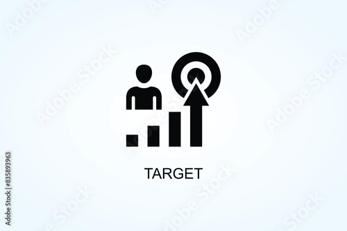 Target Vector Or Logo Sign Symbol Illustration