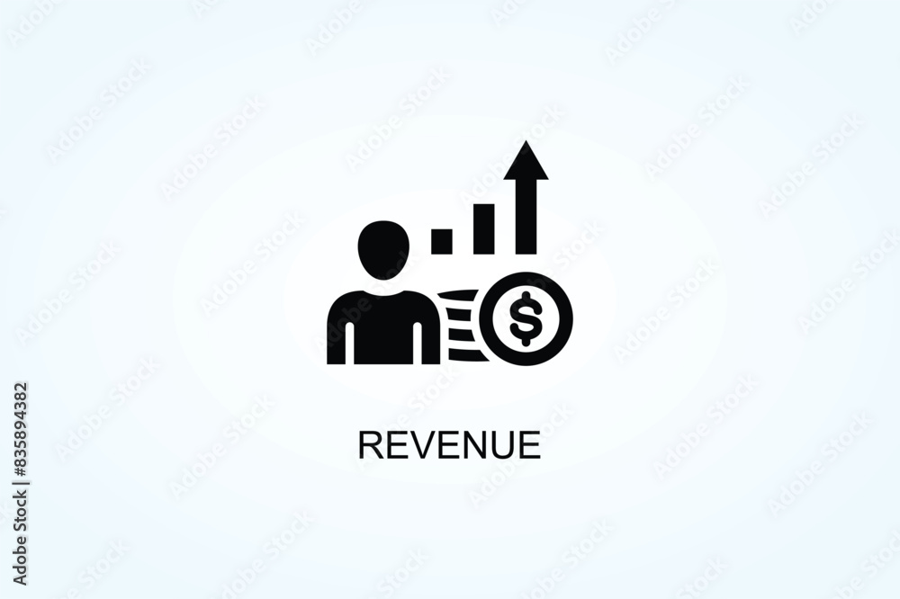 Revenue Vector Or Logo Sign Symbol Illustration Revenue Vector Or Logo Sign Symbol Illustration