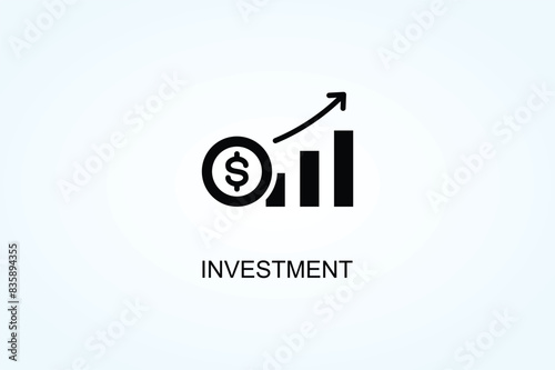 Investment Vector  Or Logo Sign Symbol Illustration