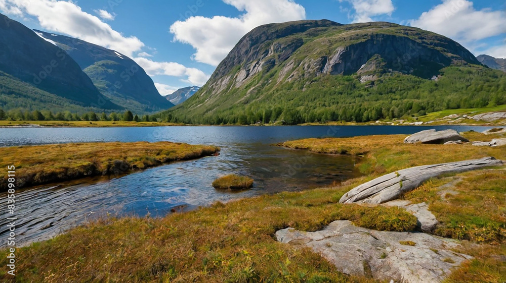 Wild mountain views in the Park