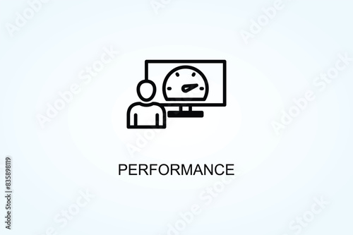 Performance Vector  Or Logo Sign Symbol Illustration